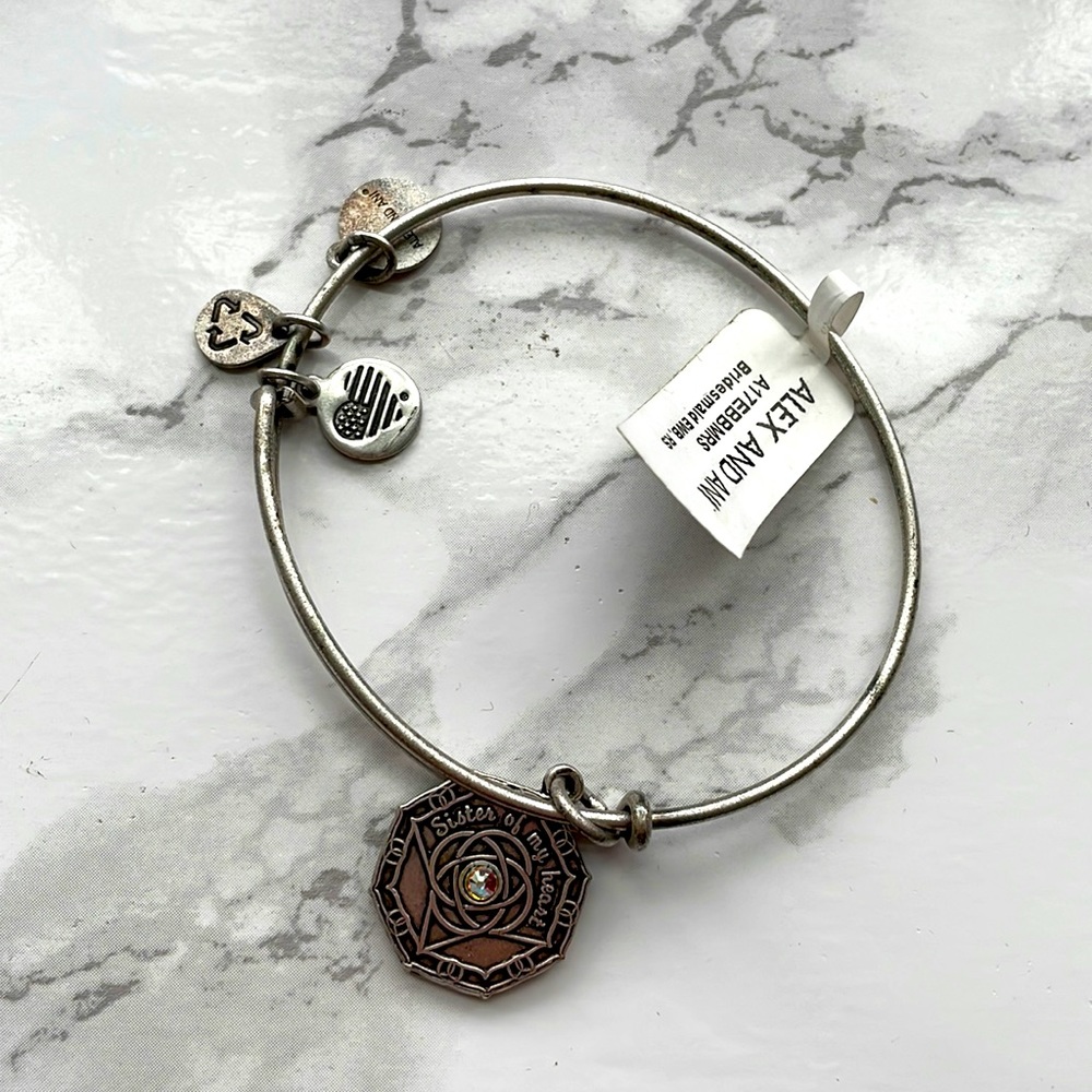 Alex and Ani “Sister of my Heart” Bridesmaid Bracelet